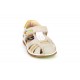 Sandalias de piel tipo cangrejera para niño, de Pablosky
