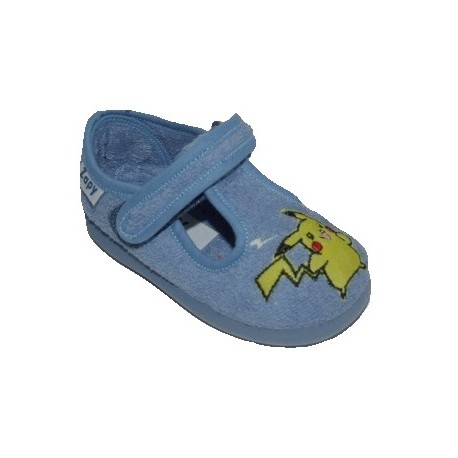 Zapatillas de estar en casa para niño de Pikachu de Zapy