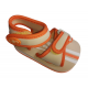 Sandalias de textil con dos velcros para bebe de Gioseppo