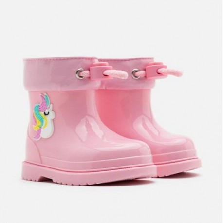 botas de agua unicornio para niñas